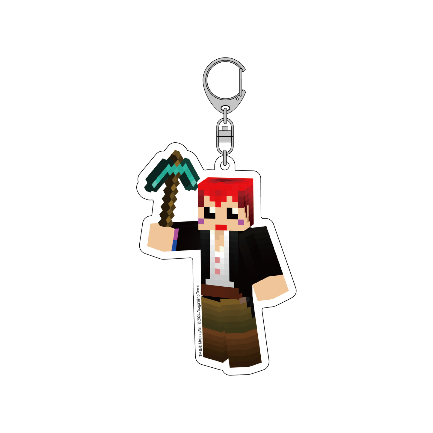 【赤髪のとも】マインクラフトトレーディングアクリルキーホルダー