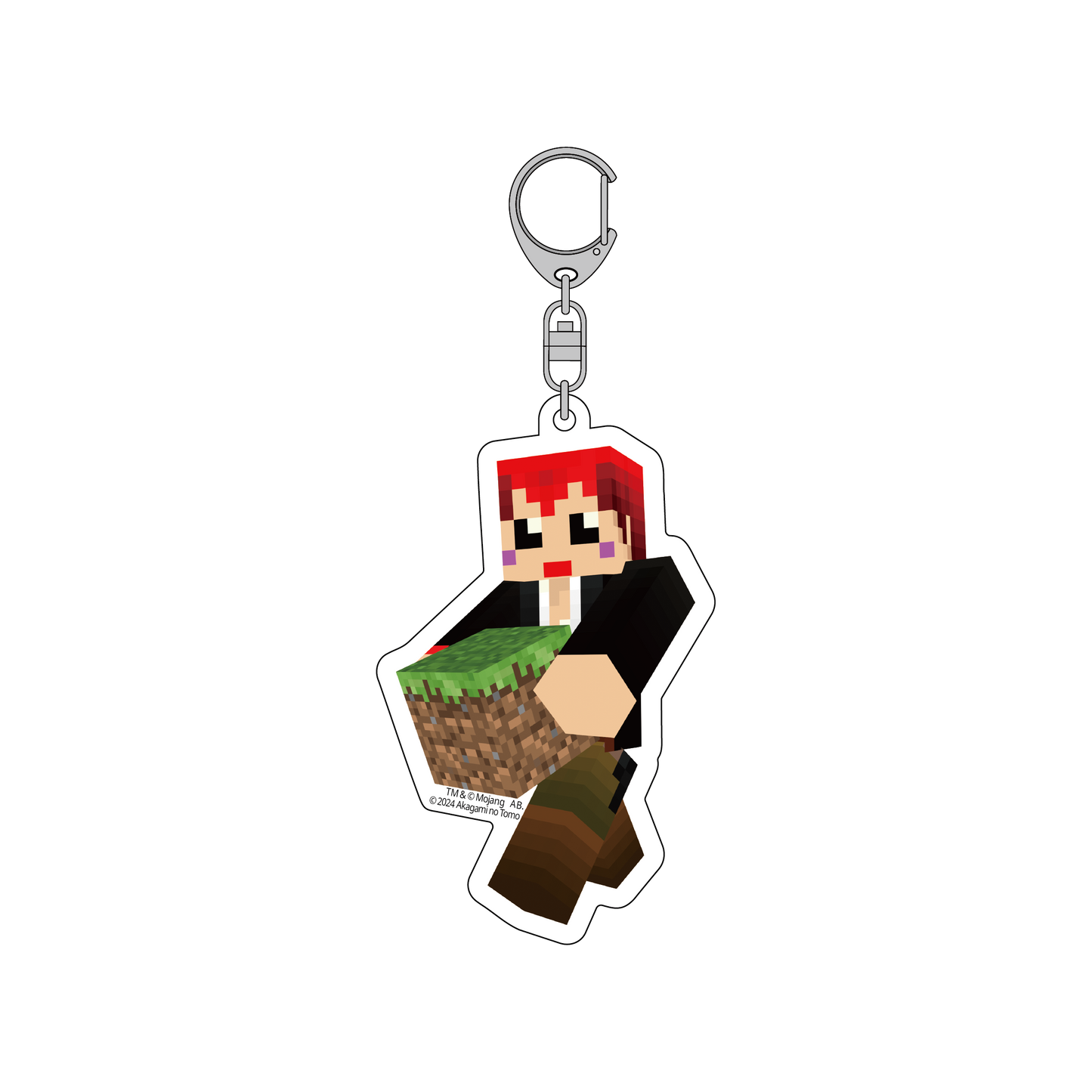 【赤髪のとも】マインクラフトトレーディングアクリルキーホルダー