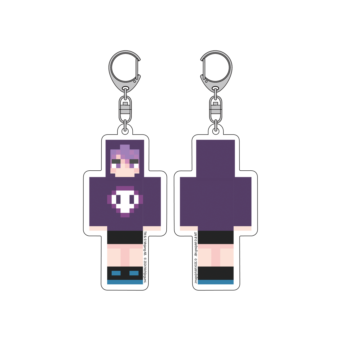 【日常組】マインクラフトアクリルキーホルダー しにがみ