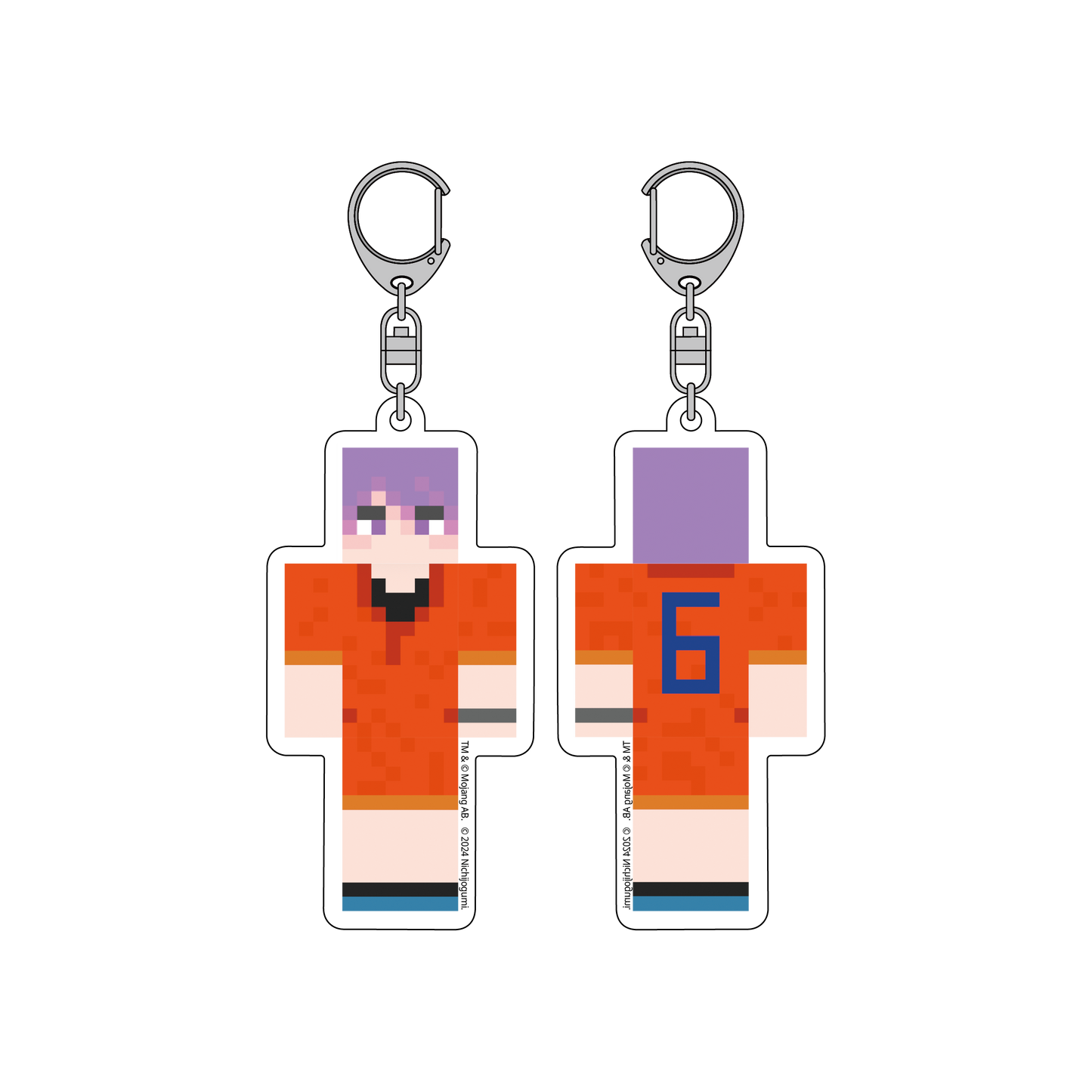 【日常組】マインクラフトアクリルキーホルダー しにがみ