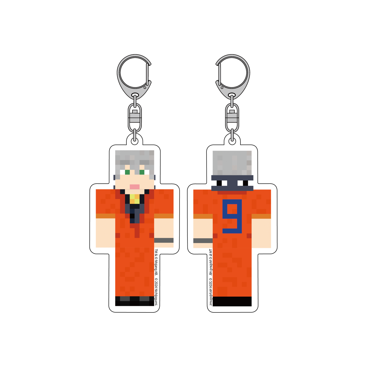 【日常組】マインクラフトアクリルキーホルダー クロノア