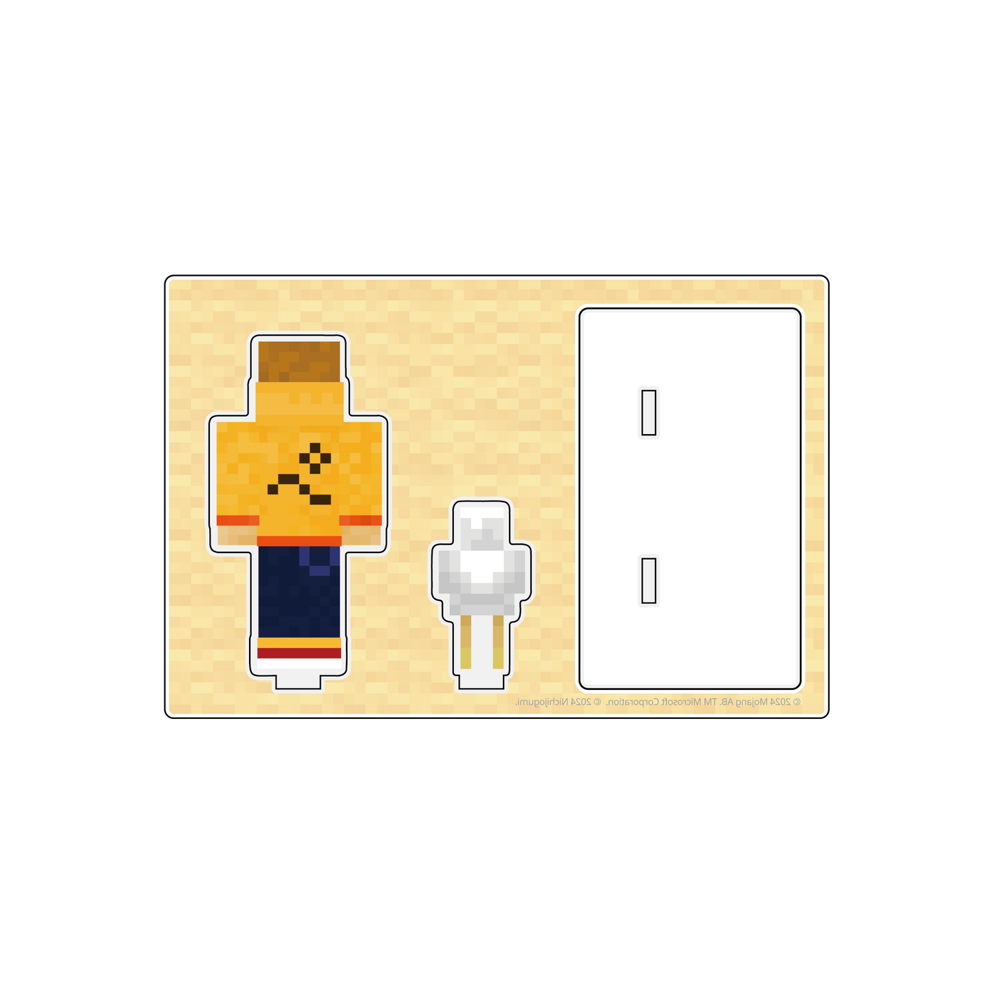 【日常組】マインクラフトアクリルスタンド