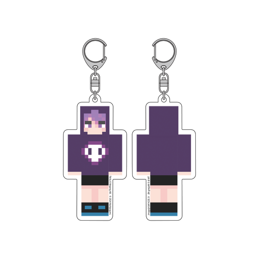 【日常組】マインクラフトアクリルキーホルダー しにがみ