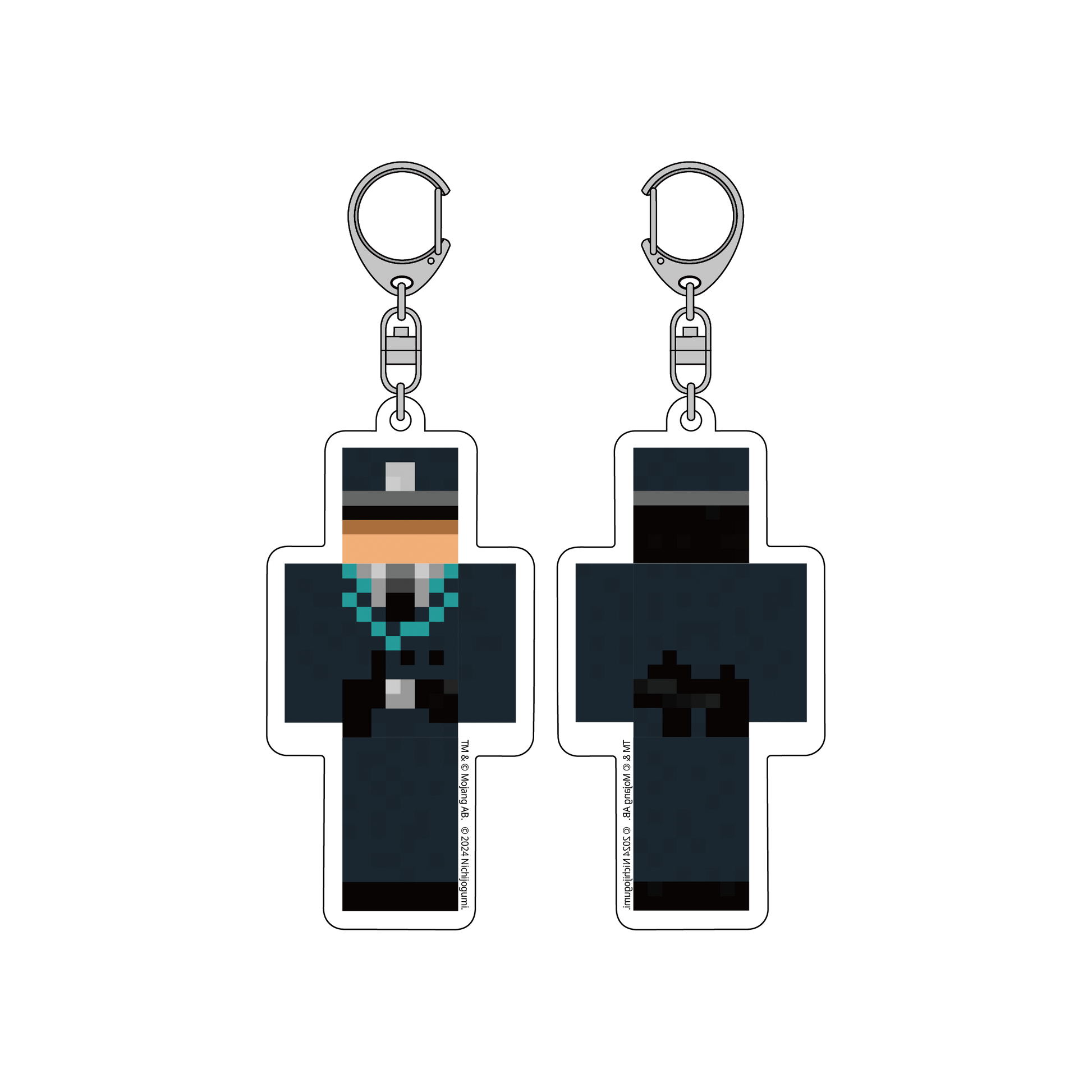 ★【未使用】日常組 マインクラフトアクリルキーホルダー クロノア 脱獄 日常組】マインクラフトアクリルキーホルダー トラゾー – .1