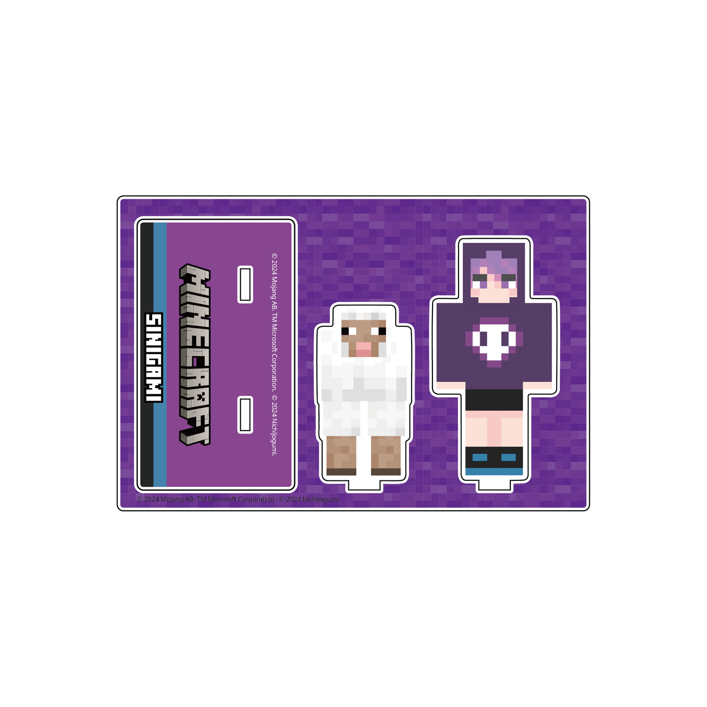【日常組】マインクラフトアクリルスタンド