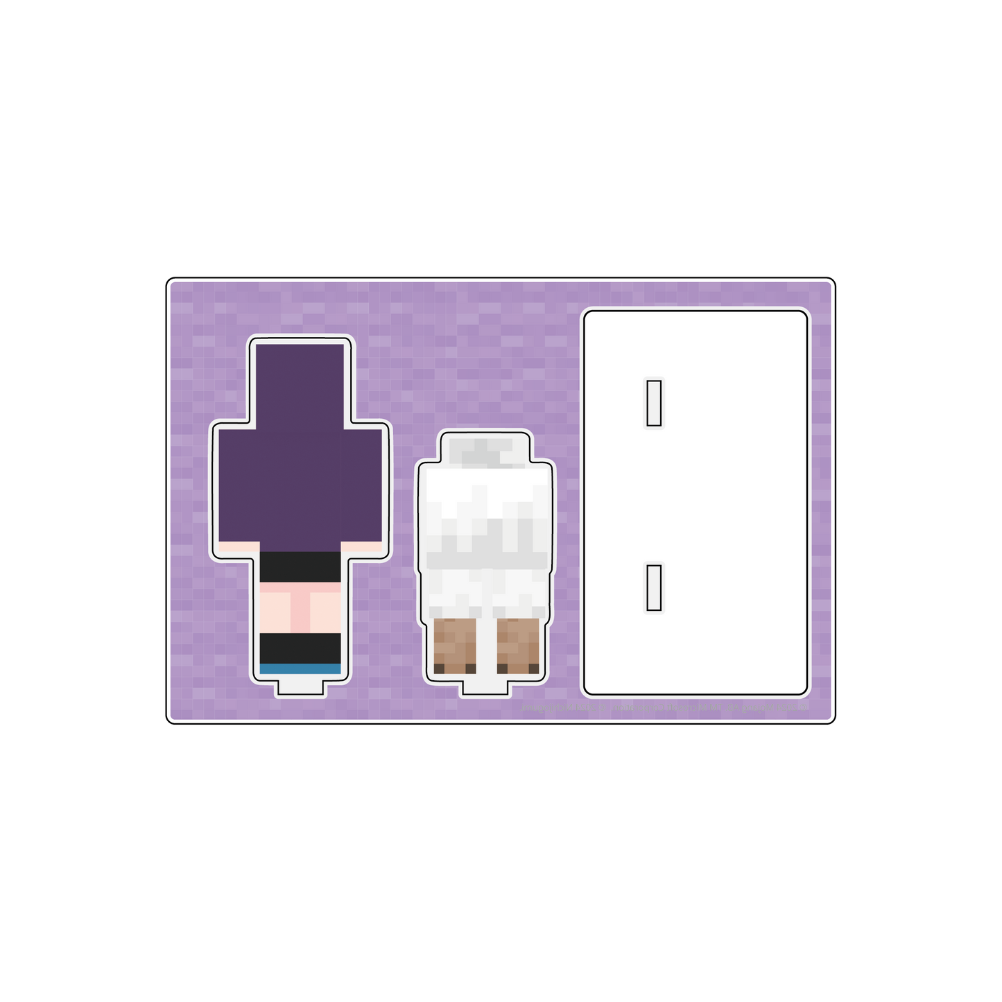 【日常組】マインクラフトアクリルスタンド