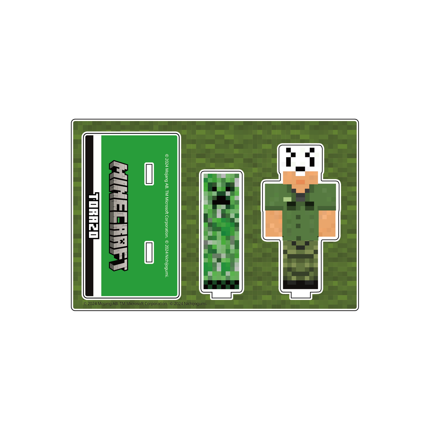 【日常組】マインクラフトアクリルスタンド