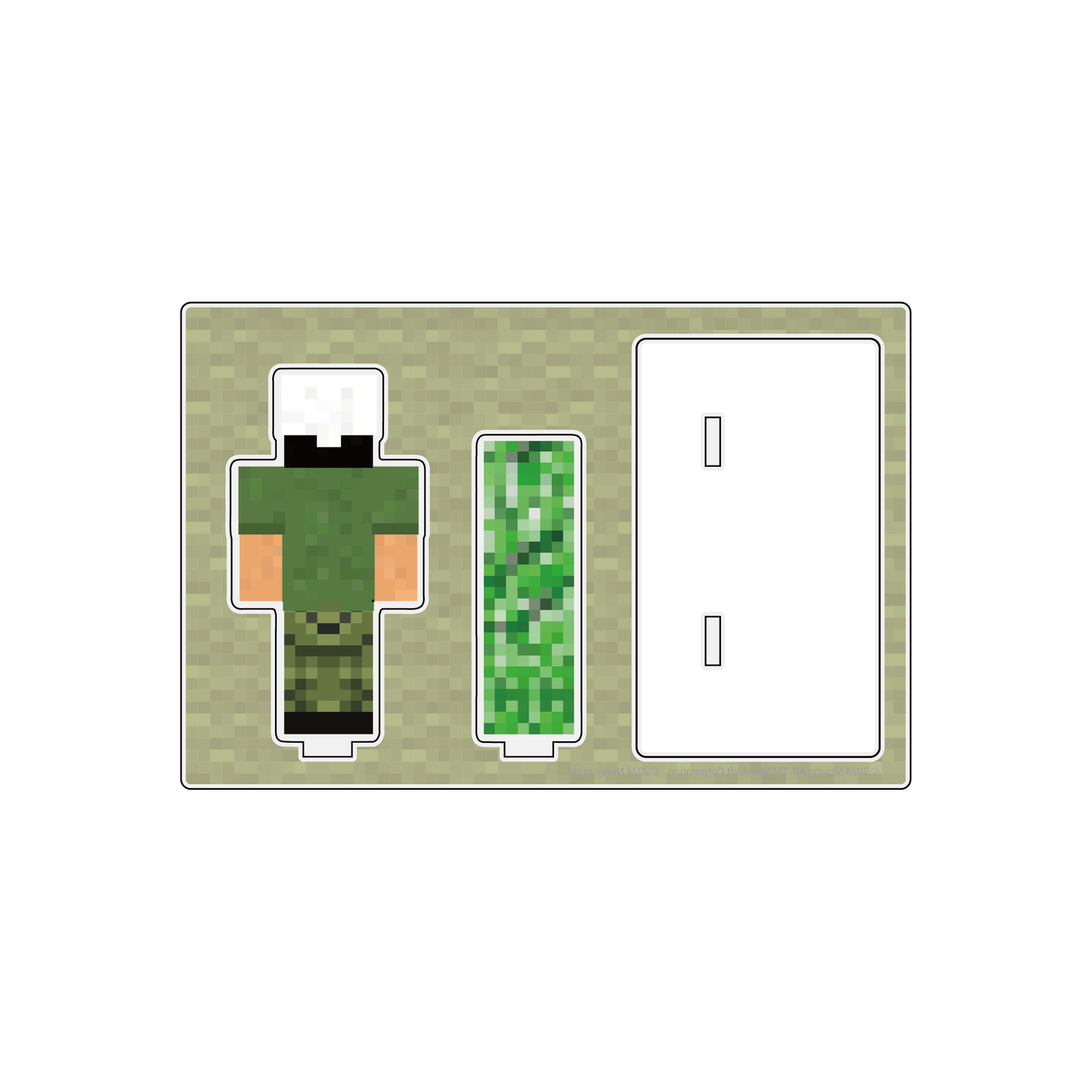 【日常組】マインクラフトアクリルスタンド