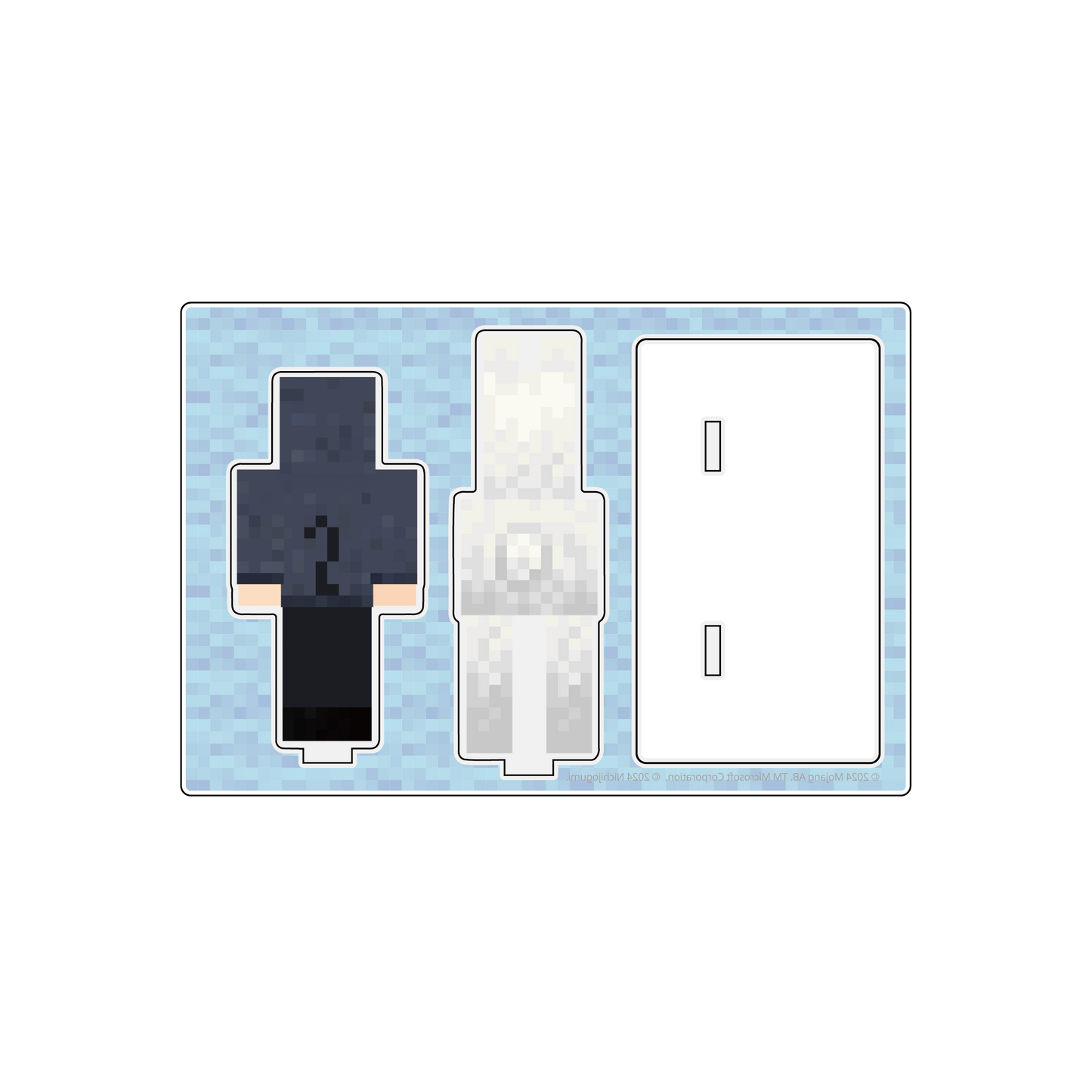 【日常組】マインクラフトアクリルスタンド