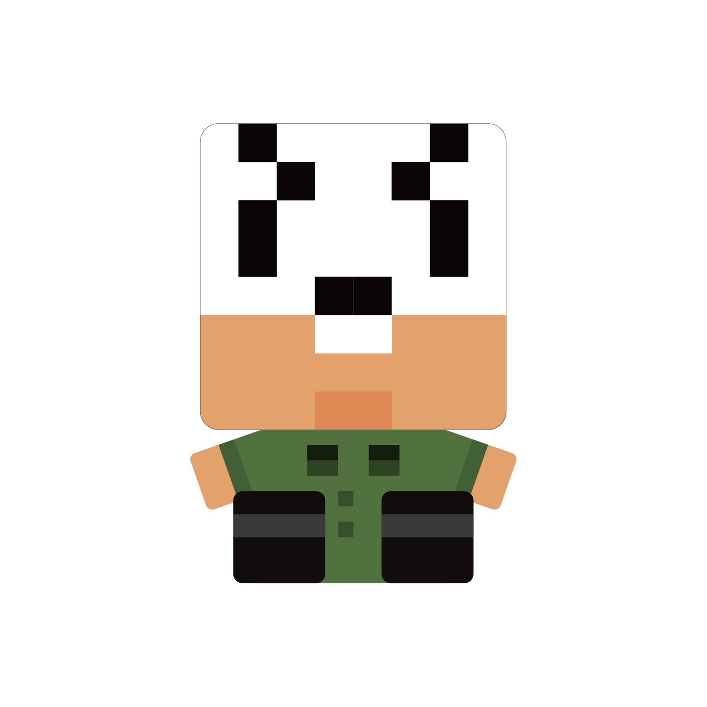 【日常組】マインクラフトぬいぐるみ トラゾー