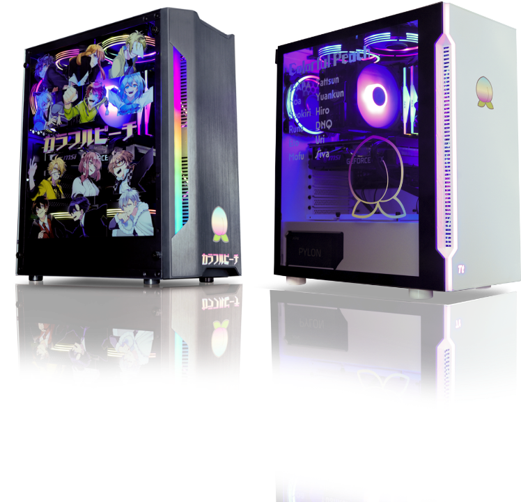 カラフルピーチ オリジナルゲーミングPC | .1 【公式通販】 カラフルピーチ オリジナルゲーミングPC | .1 【公式通販】